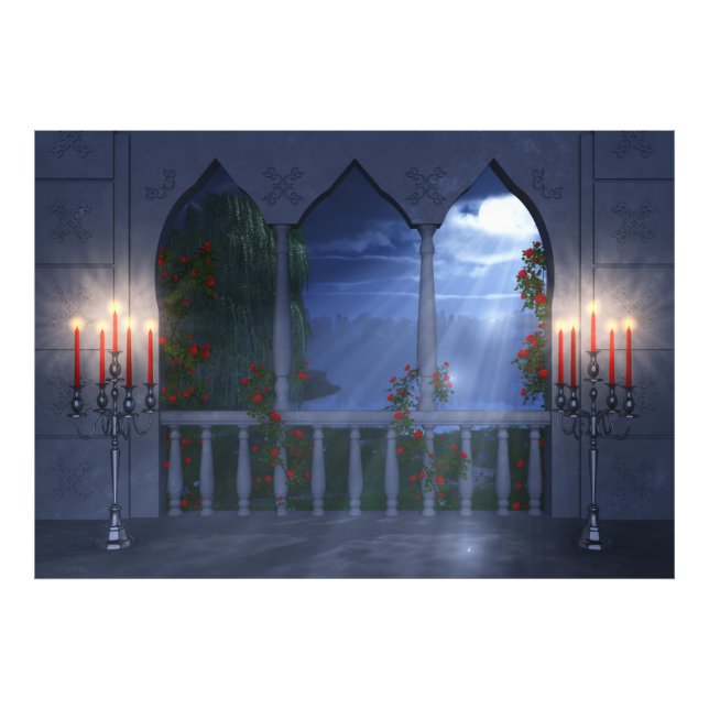 Impressão de Foto do Mantê Prateado (Frente)