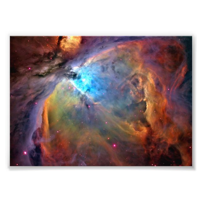 Impressão de Foto do Orion Nebula Space Galaxy (Frente)