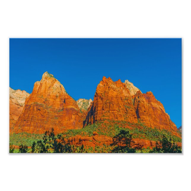 Impressão de foto do Parque Nacional Zion (Frente)