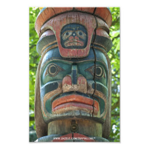 Impressão de Foto do Totem Pole
