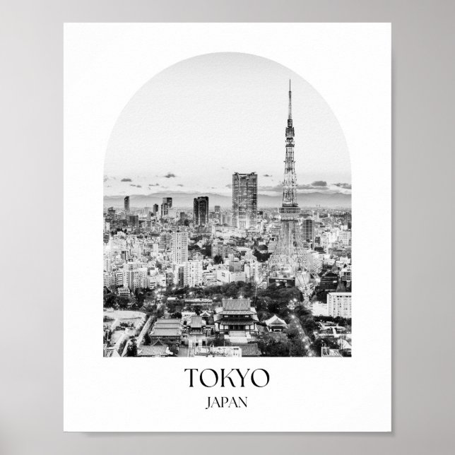 Impressão de Foto em Arch do Japão em Tóquio (Frente)