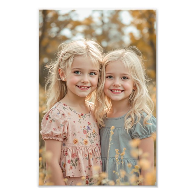 Impressão de Foto em Seda Premium Personalizada pa (Frente)