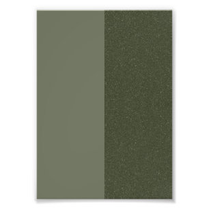 Impressão de foto em tom dividido verde musgo – Pe