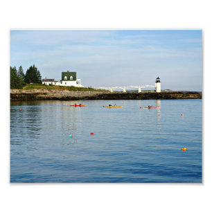 Impressão de Foto Maine do Farol do Ponto Marshall