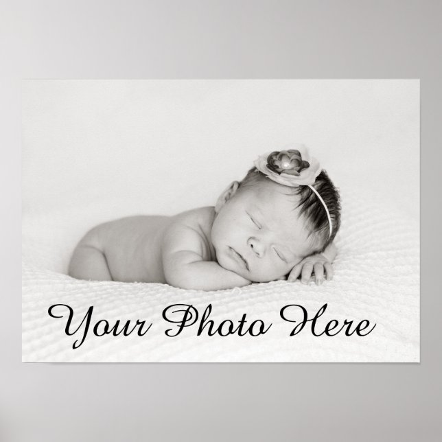 Impressão de Foto para Bebê Personalizado para Pre (Frente)