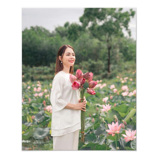 Impressão de foto personalizada 16x20 – Presente P (Frente)