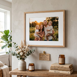 Impressão de Foto Personalizada Pai e Filho – Famí