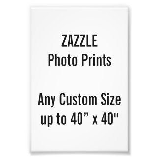 Impressão de Foto personalizado de 4" x 6" ou tama