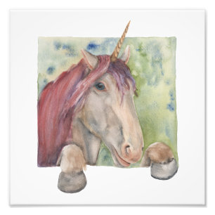 Impressão de Foto Unicorn