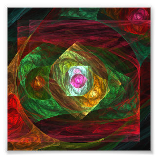 Impressão de Fotografia Abstrato de Conexões Dinâm