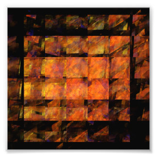 Impressão de Fotografia Abstrato de Muro