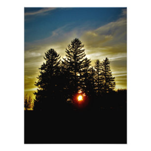 impressão de Fotografia "Buttery Cheese Sunset"