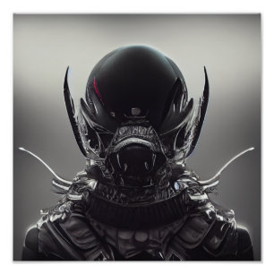 Impressão de Fotografia da criatura da alienígena