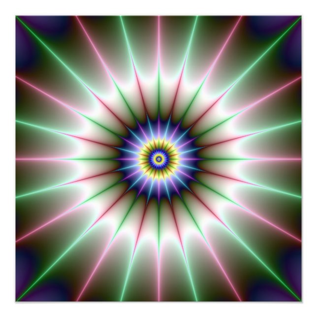 Impressão de Fotografia da Estrela do Relógio (Frente)