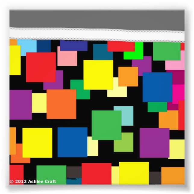 Impressão de Fotografia das Luzes da Cidade (Frente)