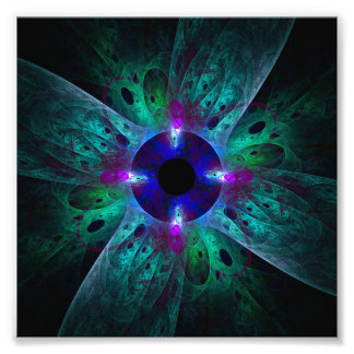 Impressão de Fotografia de Abstrato de Olhos