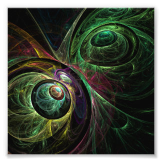 Impressão de Fotografia de Abstrato de Olhos para