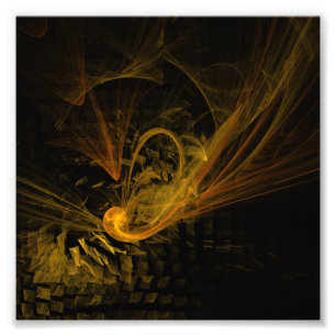 Impressão de Fotografia de Abstrato de Ponto de In