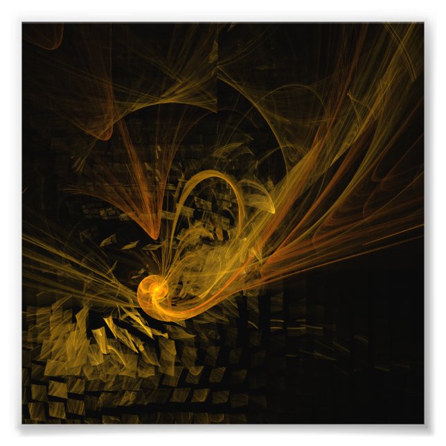 Impressão de Fotografia de Abstrato de Ponto de In (Frente)