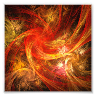 Impressão de Fotografia de Abstrato do Firestorm