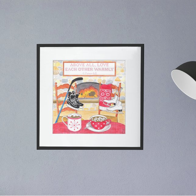 Impressão de Fotografia de Amor Calorosamente (Criador carregado)