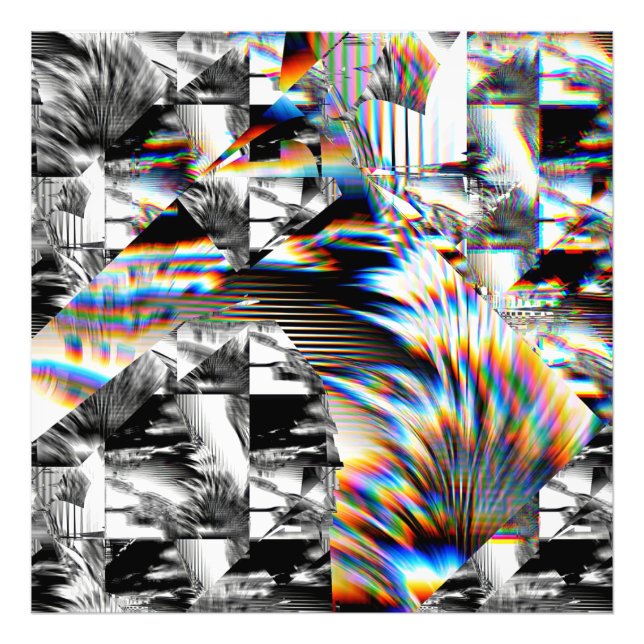 Impressão de Fotografia de Assalto Arco-Íris (Frente)