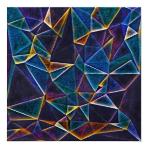 Impressão de Fotografia de Bolhas Quebradas