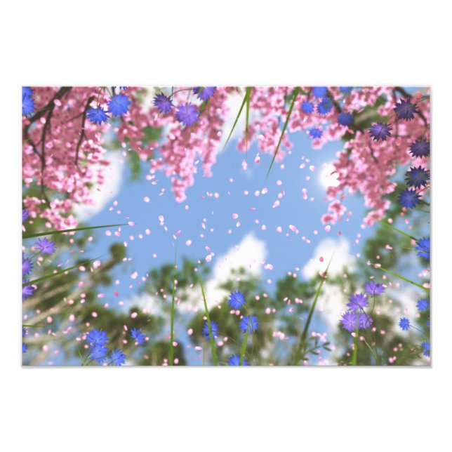 Impressão de Fotografia de Chás de abril (Frente)