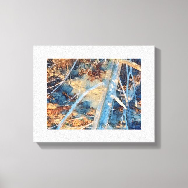 Impressão de Fotografia de Driftwood Shoreline (Frente)