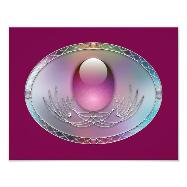 Impressão de Fotografia de Ovos de Páscoa (Frente)