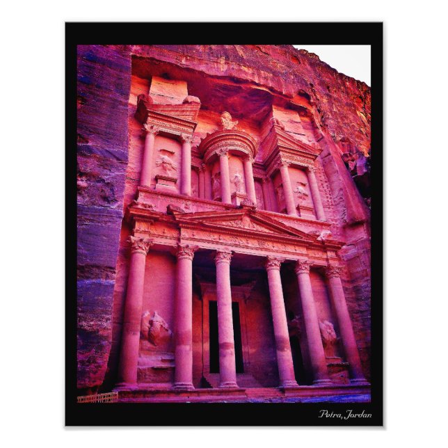 Impressão de Fotografia de Petra Treasury (Frente)