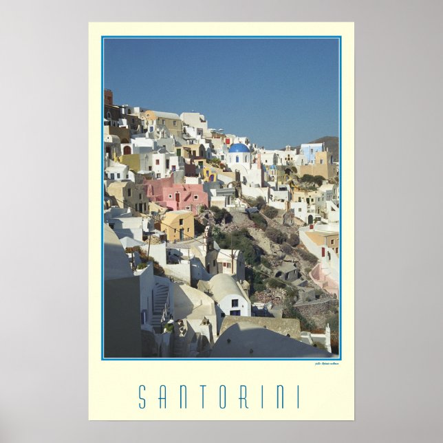 Impressão de Fotografia de Santorini (filme) (Frente)