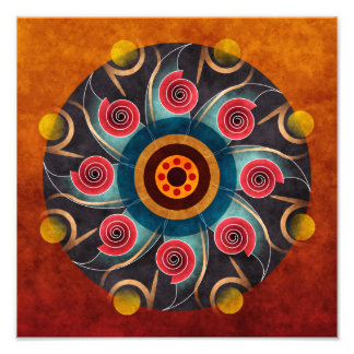 Impressão de Fotografia de Vetor de Abstrato de Co