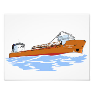 Impressão de Fotografia do Freighter Mark W. Bark