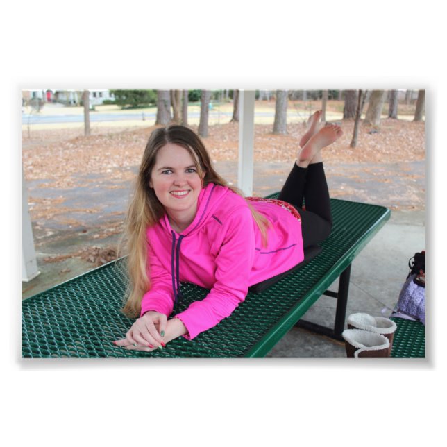 Impressão de Fotografia FarrahFeet (Frente)