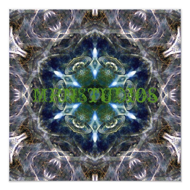 Impressão de Fotografia Folk Mandala (Frente)