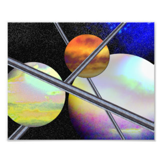 Impressão de Fotografia Imaginada do Mundo