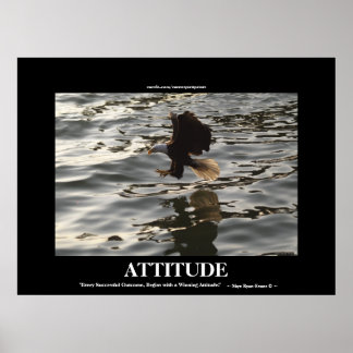 Impressão de Fotografia Motivacional com Êxito da