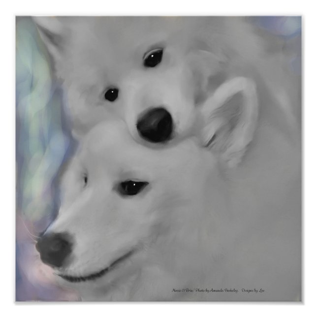 Impressão de Fotografia Moxie & Brio, 12" x 12" (Frente)