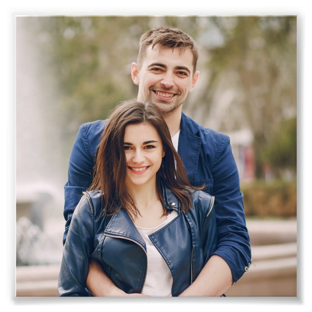 impressão de fotografia personalizada (Frente)