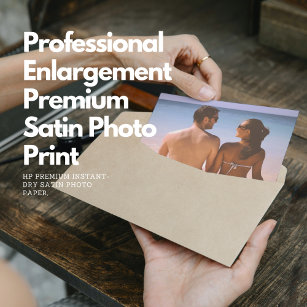 Impressão de Fotografia Satin Premium com Alargame