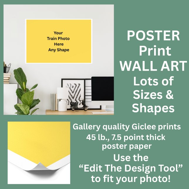 Impressão de Fotografias do Comboio, Papel Poster  (Criador carregado)