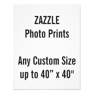 Impressão de fotos personalizadas de 14" x 18" ou 