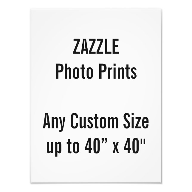 Impressão de fotos personalizadas de 30x40 cm ou t (Frente)