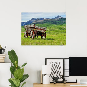 Impressão de Frame de Vagão Abandonado