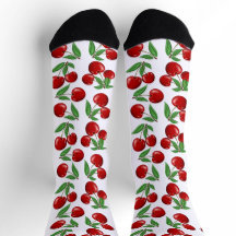 Impressão de Fruta Red Cherries