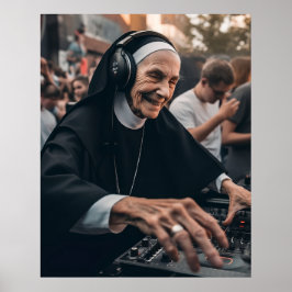 Impressão de Get-Nun DJ, Papel de Poster de Valor