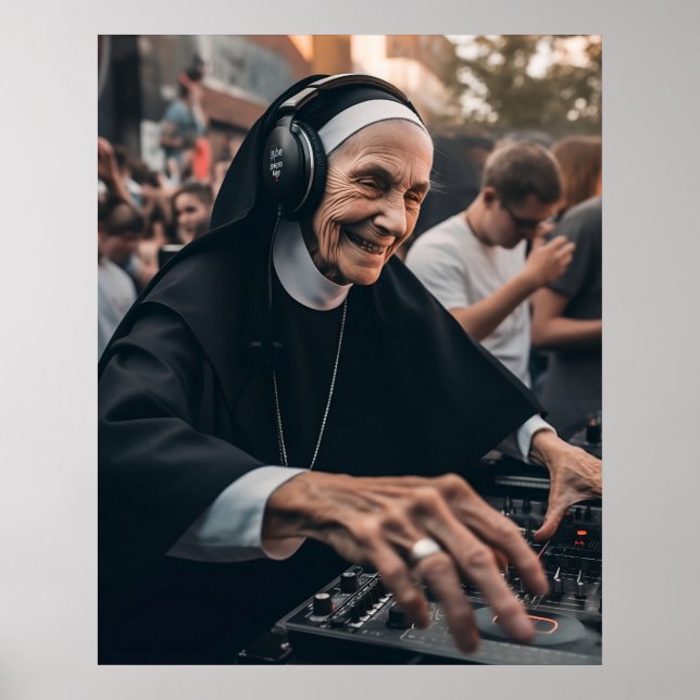 Impressão de Get-Nun DJ, Papel de Poster de Valor  (Frente)