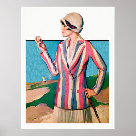 Impressão de Golfe de 1928