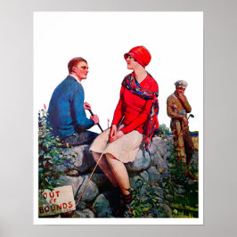 Impressão de Golfe de 1929